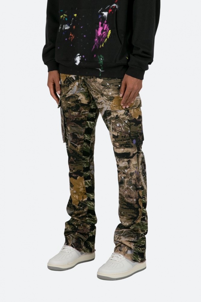 Mnml Bootcut Cargo Pants Cargos Hunter Camo | KS42-I2TD