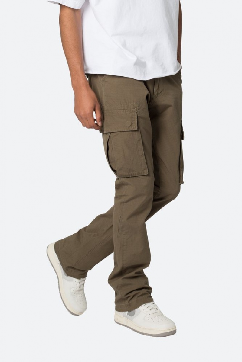 Mnml Bootcut Cargo Pants Cargos Olive | LC52-X7VC