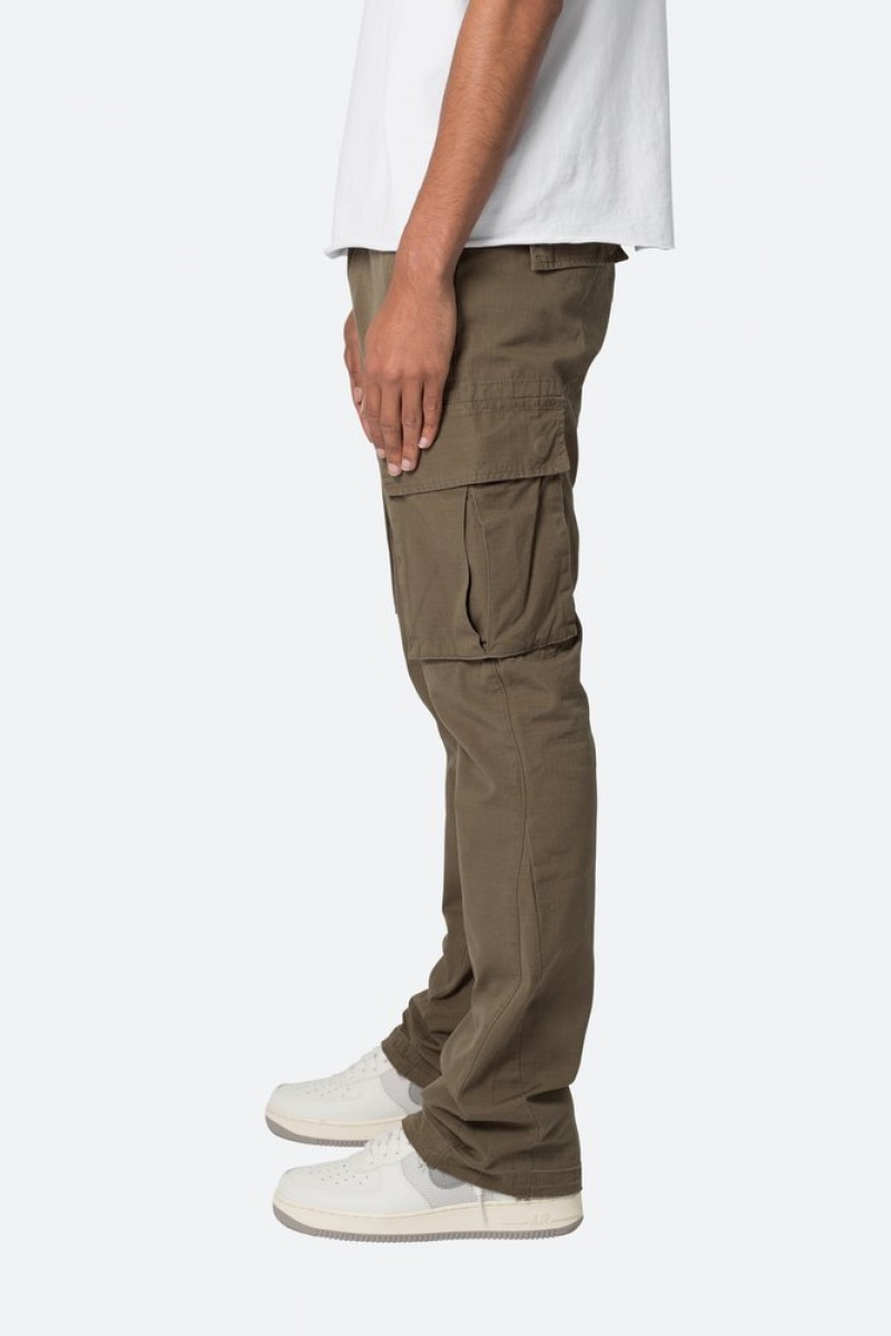 Mnml Bootcut Cargo Pants Cargos Olive | LC52-X7VC