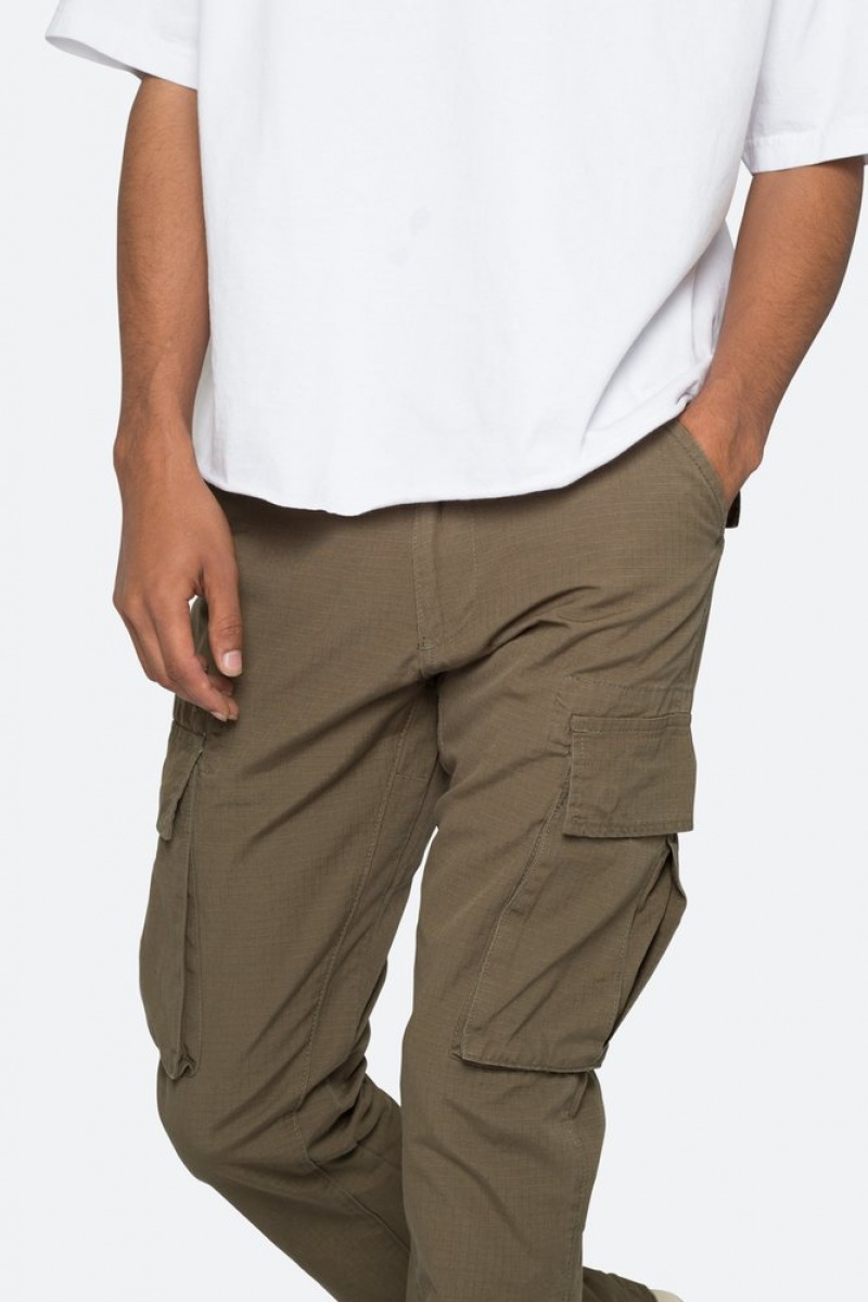 Mnml Bootcut Cargo Pants Cargos Olive | LC52-X7VC