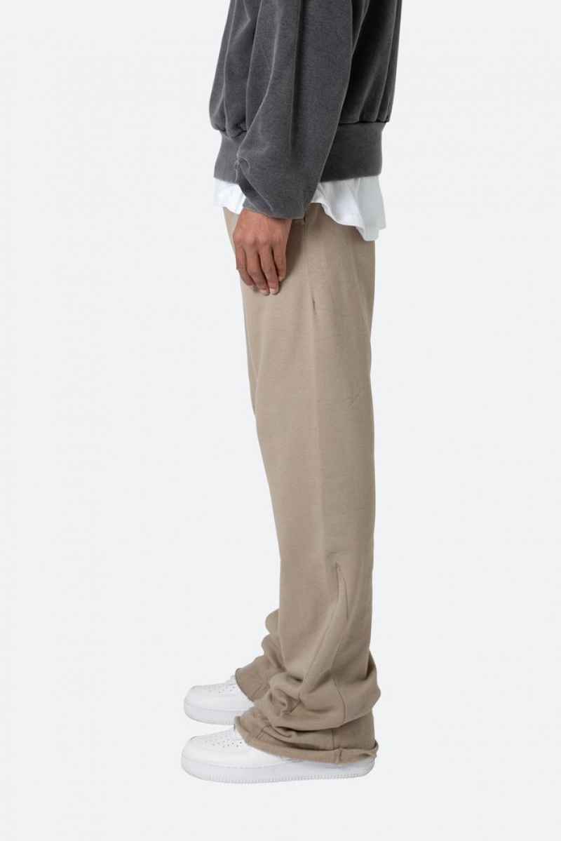 Mnml Bootcut Sweatpants Sweatpants Earth | AX14-V8DO