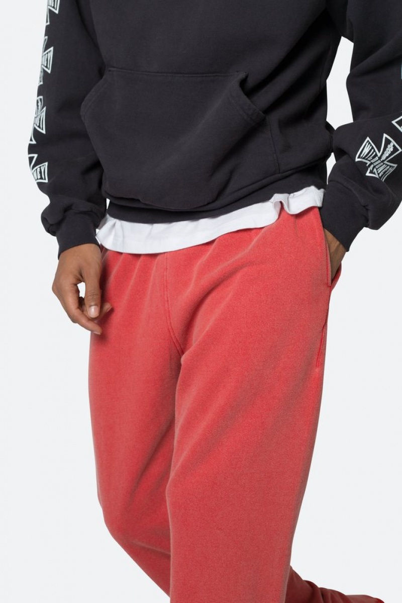 Mnml Bootcut Sweatpants Sweatpants Red | IH69-D3AP