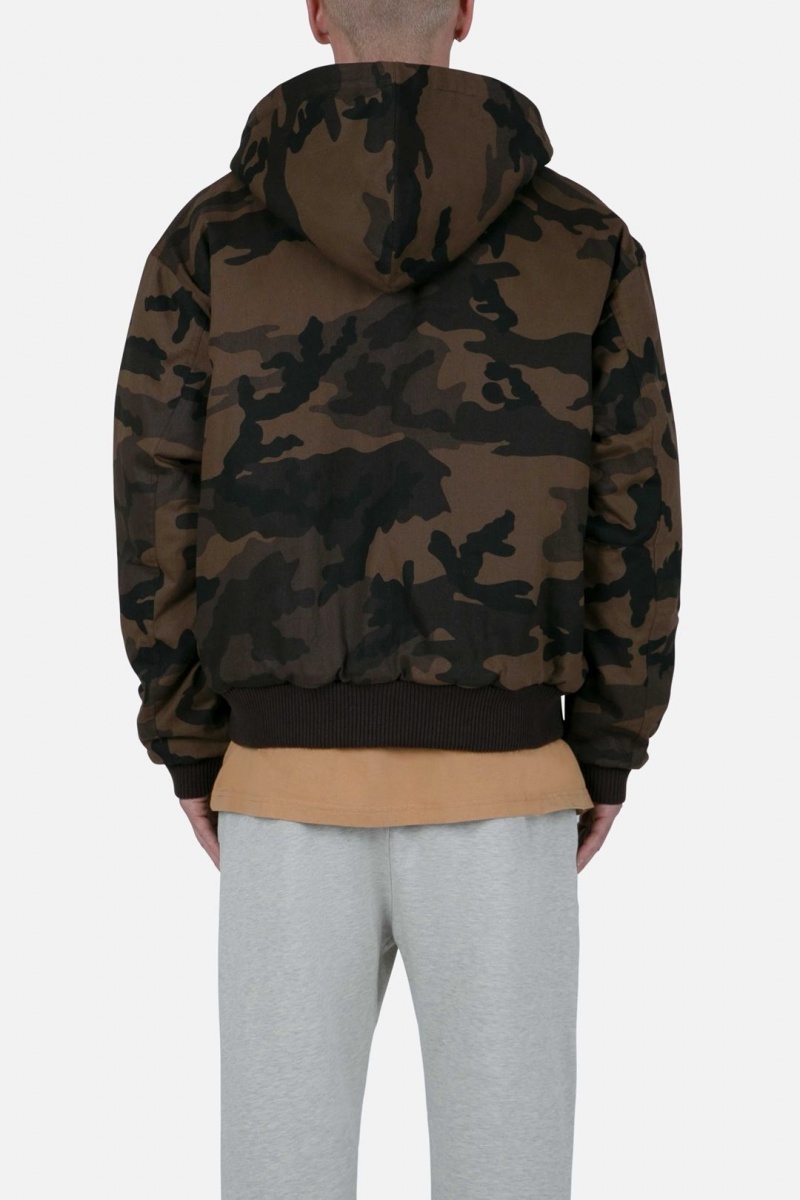 Mnml Camo Zip Up Jacket Jackets Camo | YJ54-F8NY