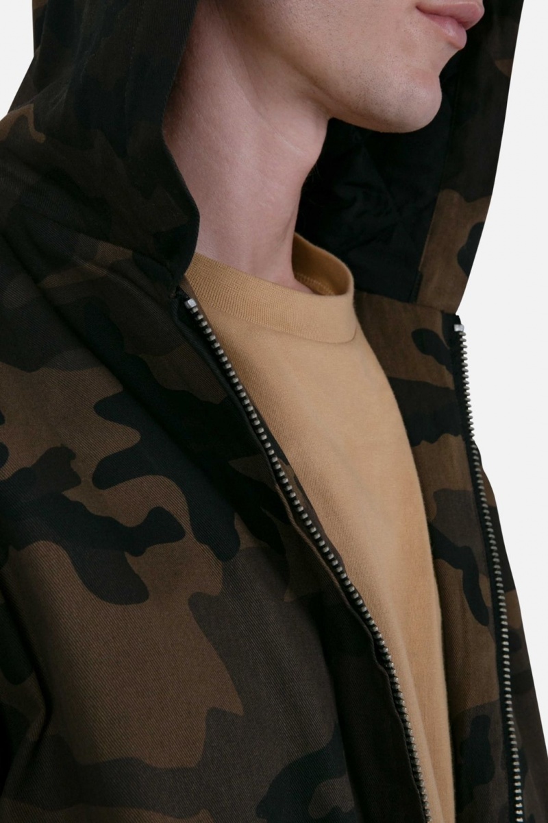 Mnml Camo Zip Up Jacket Jackets Camo | YJ54-F8NY