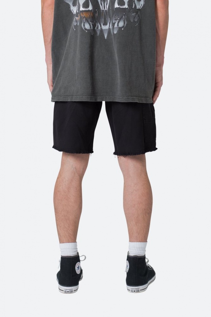 Mnml Carpenter Shorts Shorts Black | RN88-M4XX