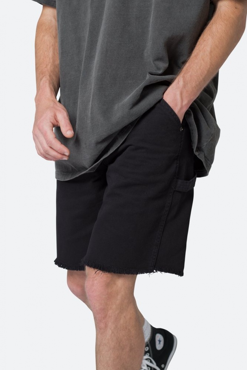 Mnml Carpenter Shorts Shorts Black | RN88-M4XX