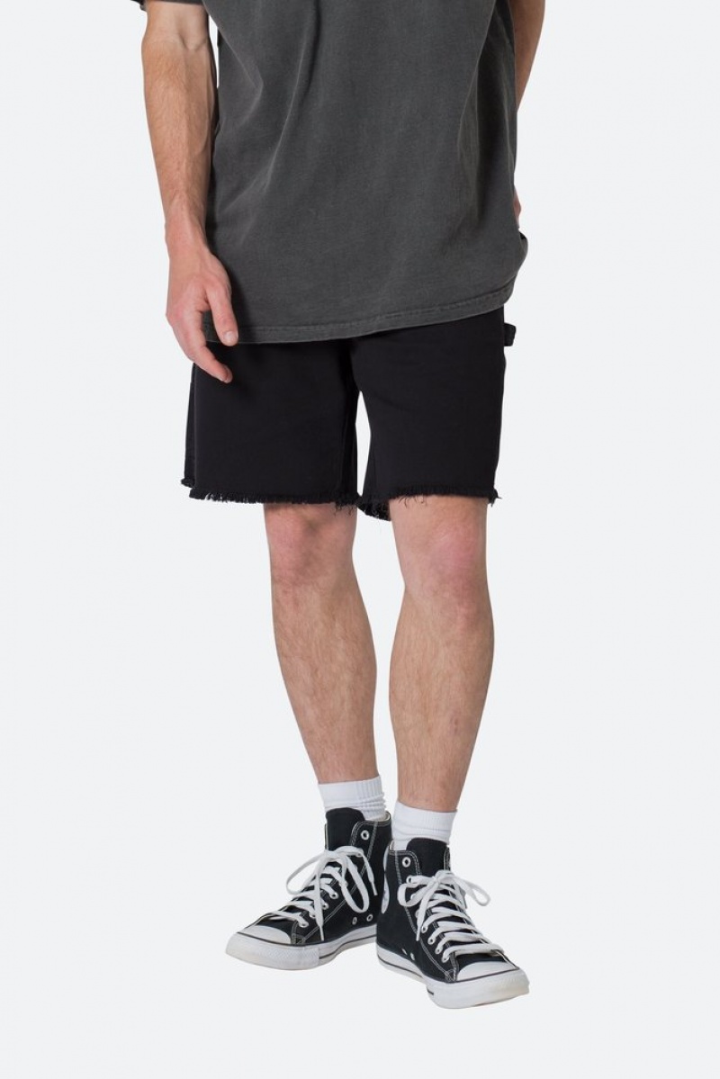 Mnml Carpenter Shorts Shorts Black | RN88-M4XX