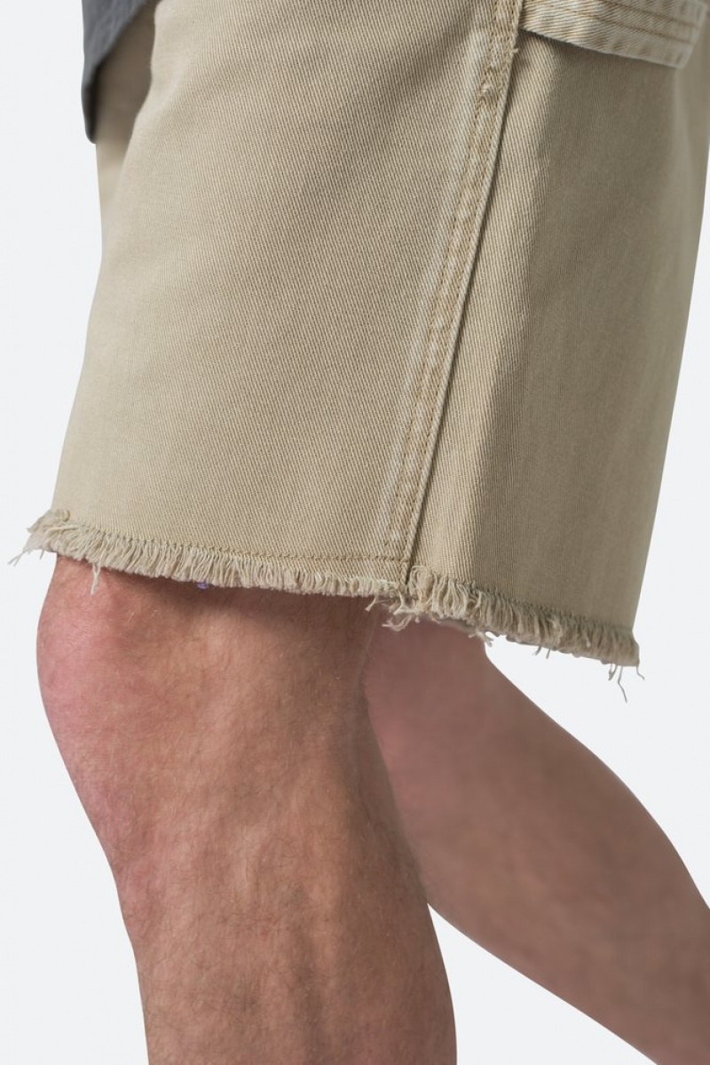 Mnml Carpenter Shorts Shorts Khaki | QY50-P1MI