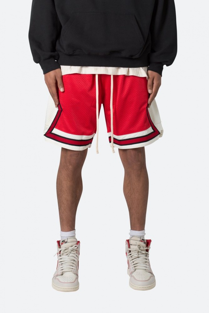 Mnml Classic Basketball Shorts Shorts Red/White | UA77-O1EI