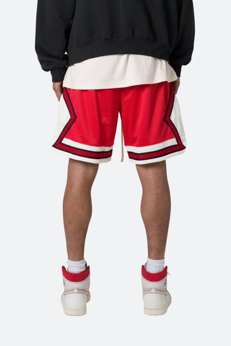 Mnml Classic Basketball Shorts Shorts Red/White | UA77-O1EI