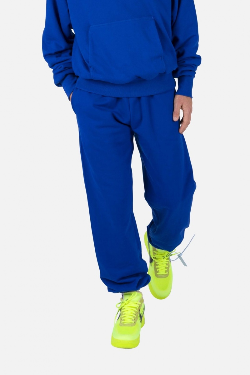 Mnml Classic Sweatpants Sweatpants Blue | XY78-D1CX