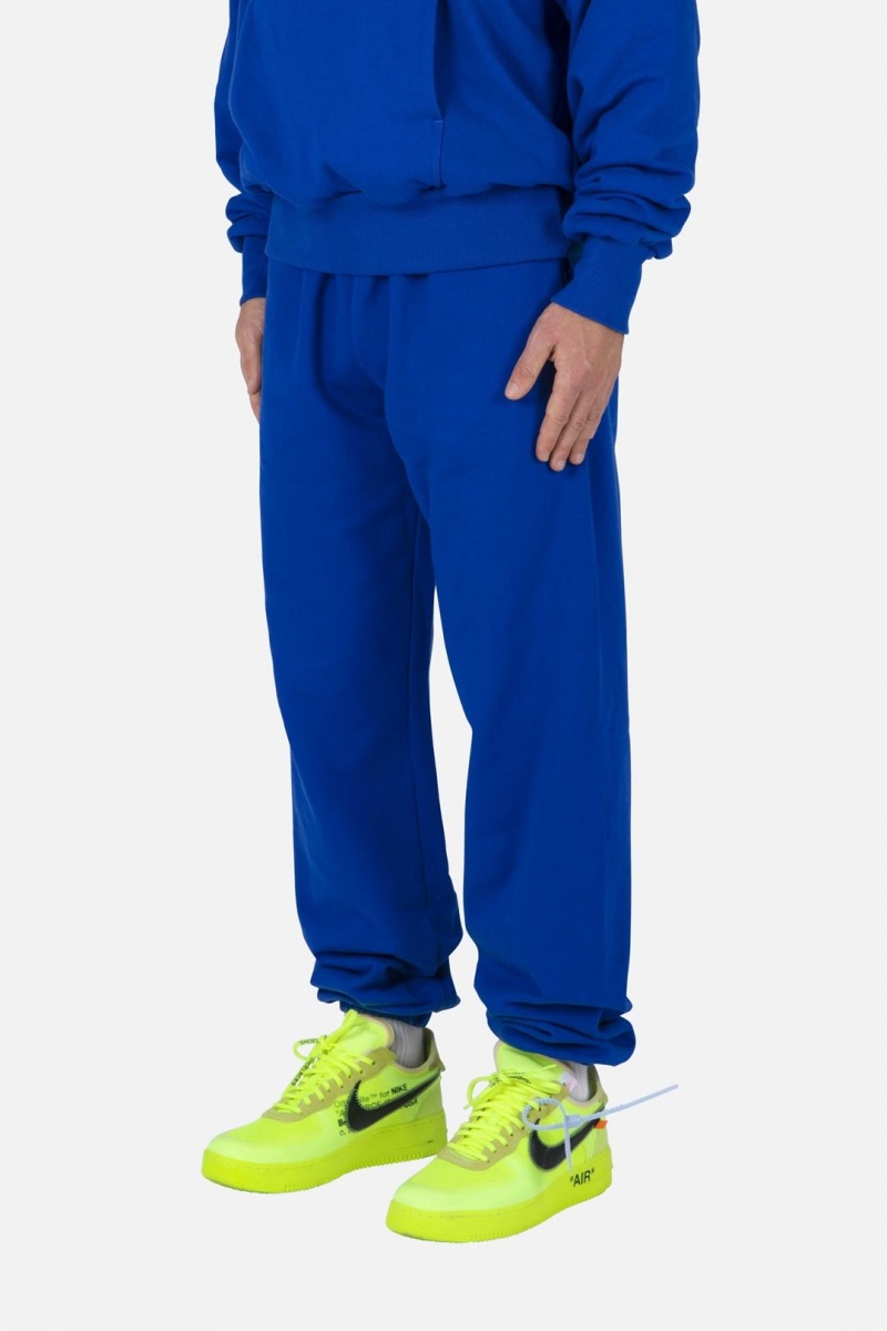 Mnml Classic Sweatpants Sweatpants Blue | XY78-D1CX