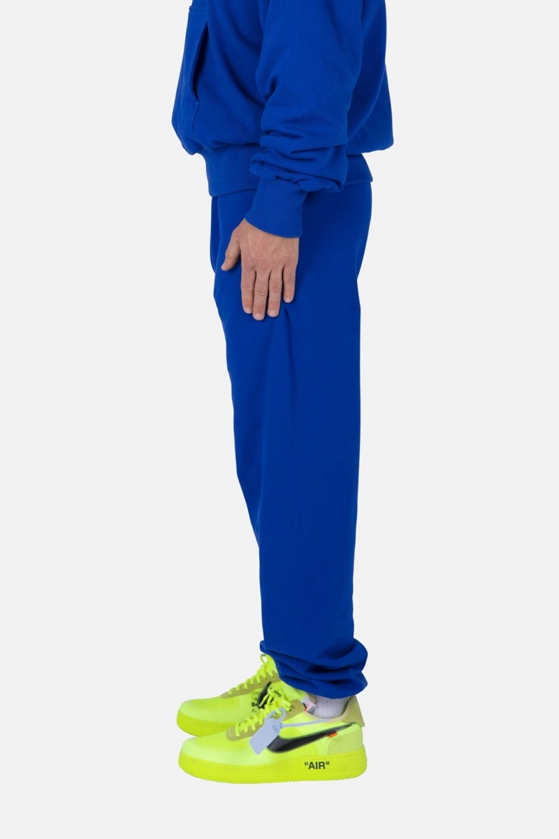 Mnml Classic Sweatpants Sweatpants Blue | XY78-D1CX