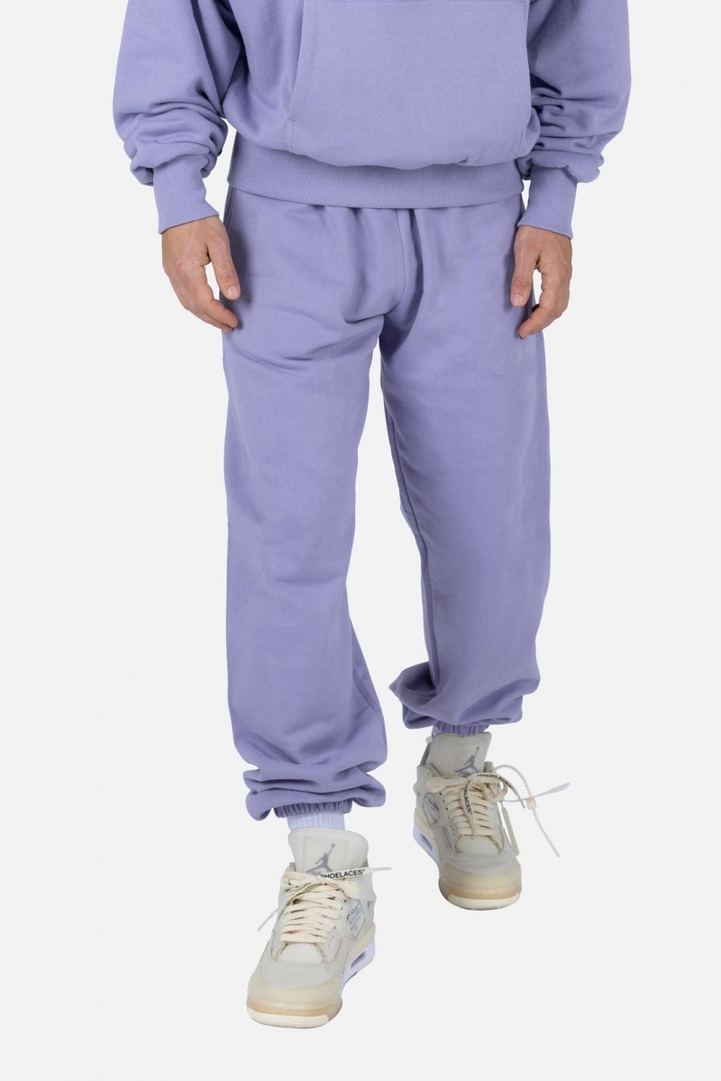 Mnml Classic Sweatpants Sweatpants Purple | AD66-W4EM