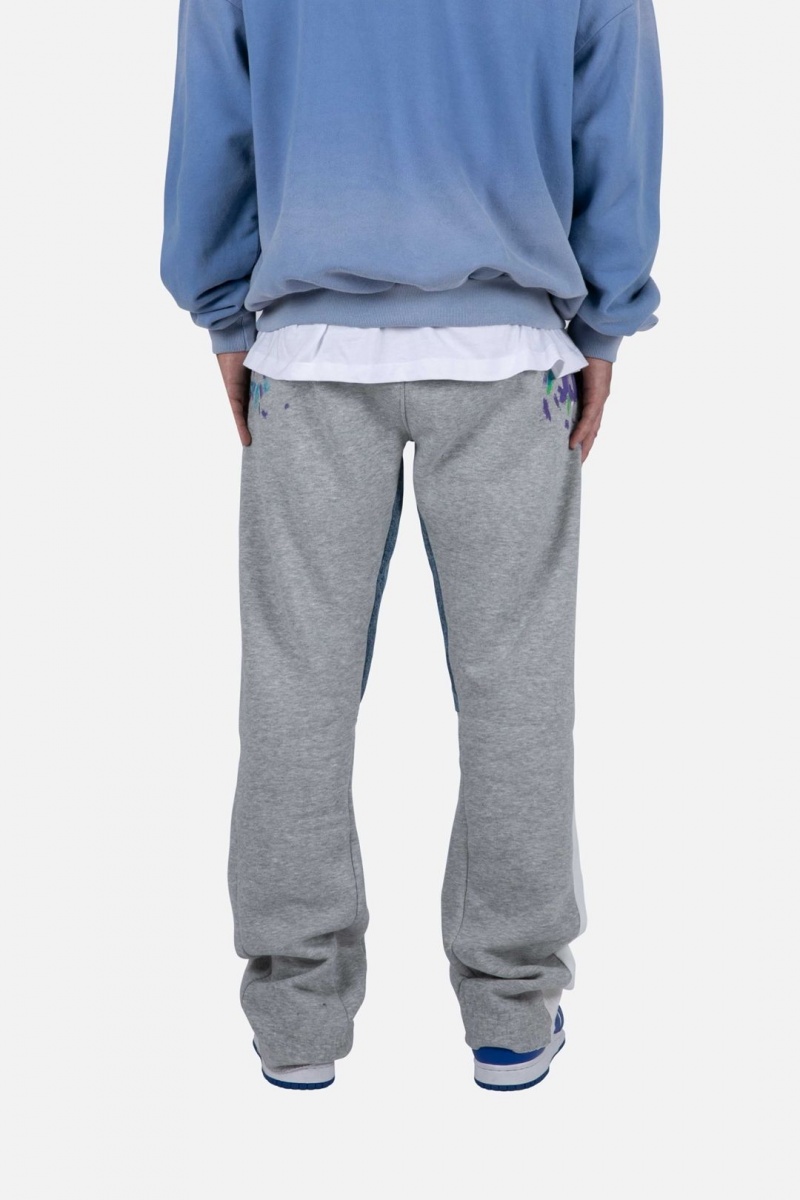 Mnml Contrast Bootcut II Sweatpants Sweatpants Grey | DQ44-B1LY