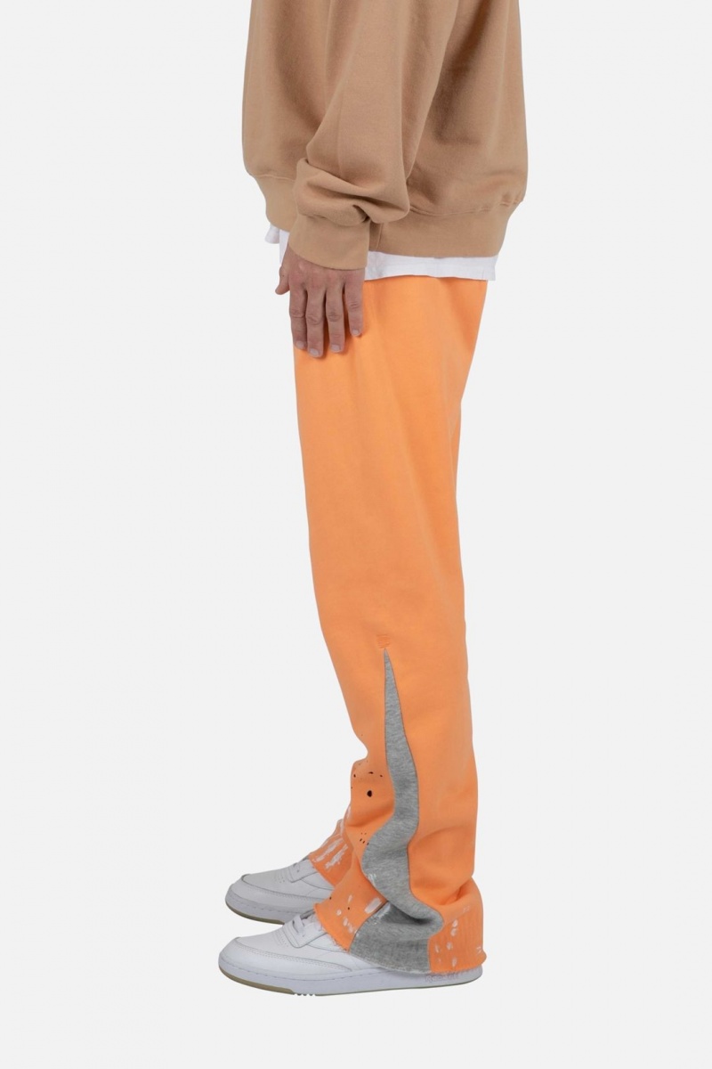 Mnml Contrast Bootcut II Sweatpants Sweatpants Orange | IZ28-C4ES