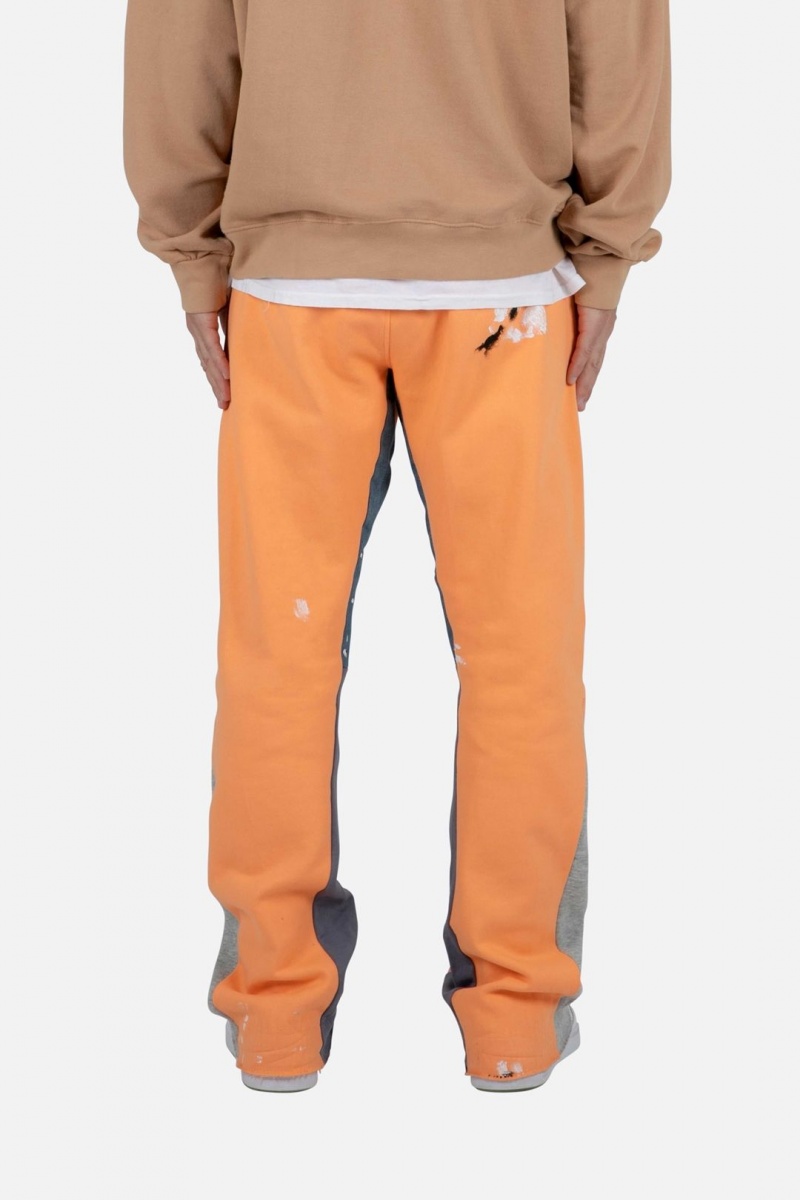 Mnml Contrast Bootcut II Sweatpants Sweatpants Orange | IZ28-C4ES