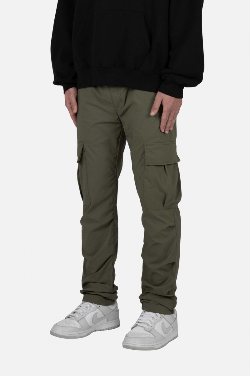 Mnml Cropped Baggy Cargo Cargos Green | VD10-L5WE