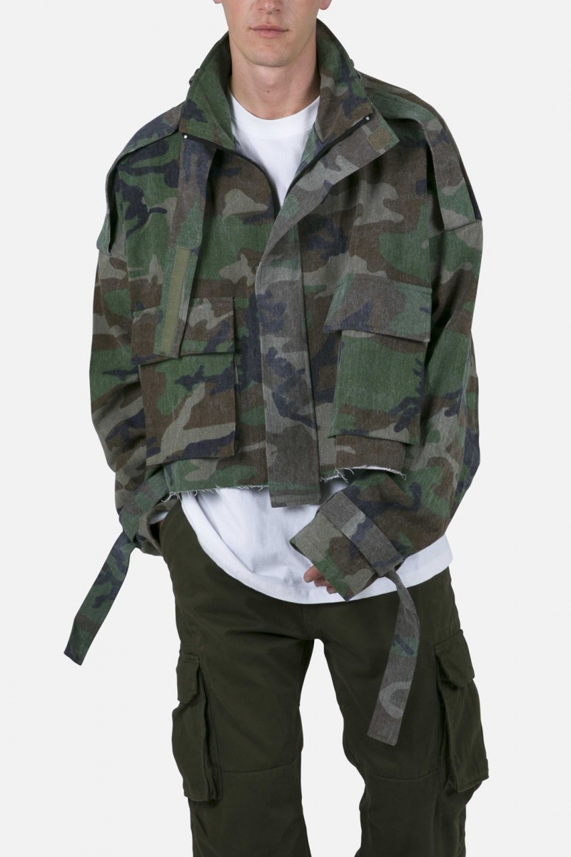 Mnml Cropped M65 Jacket Jackets Camo | BQ58-K5GG