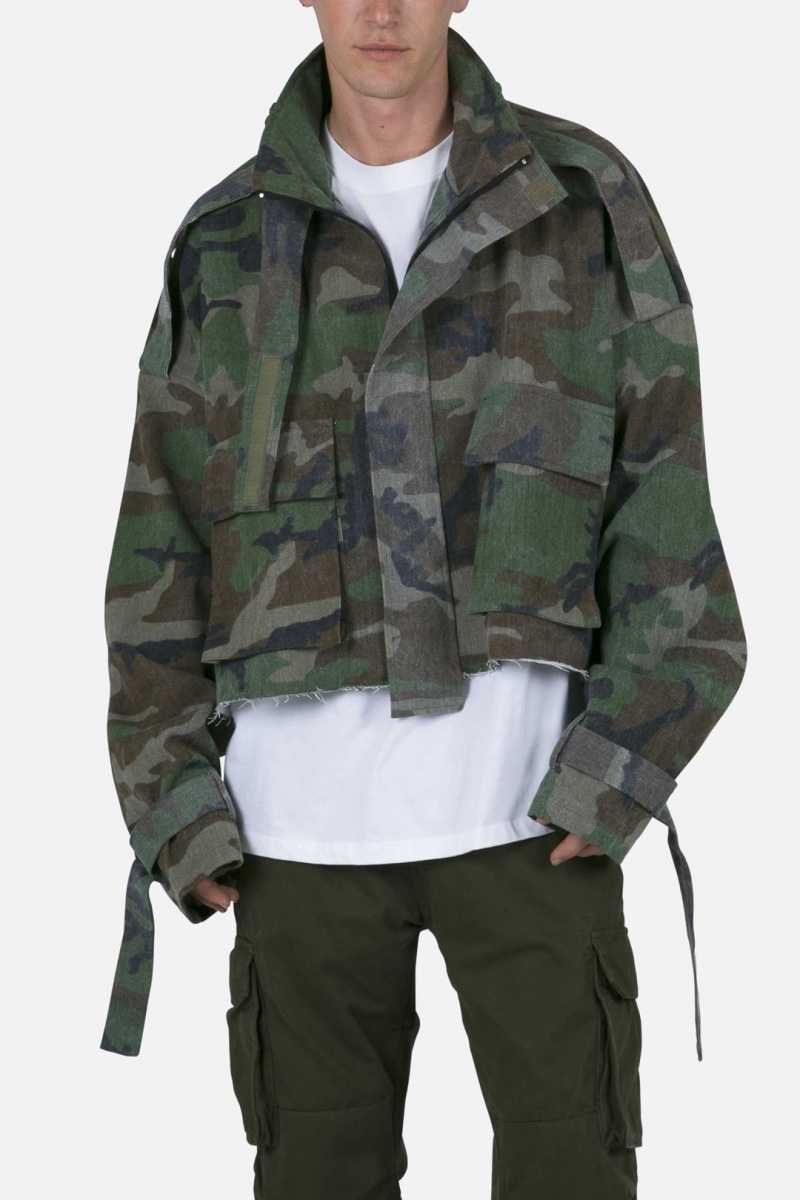 Mnml Cropped M65 Jacket Jackets Camo | BQ58-K5GG