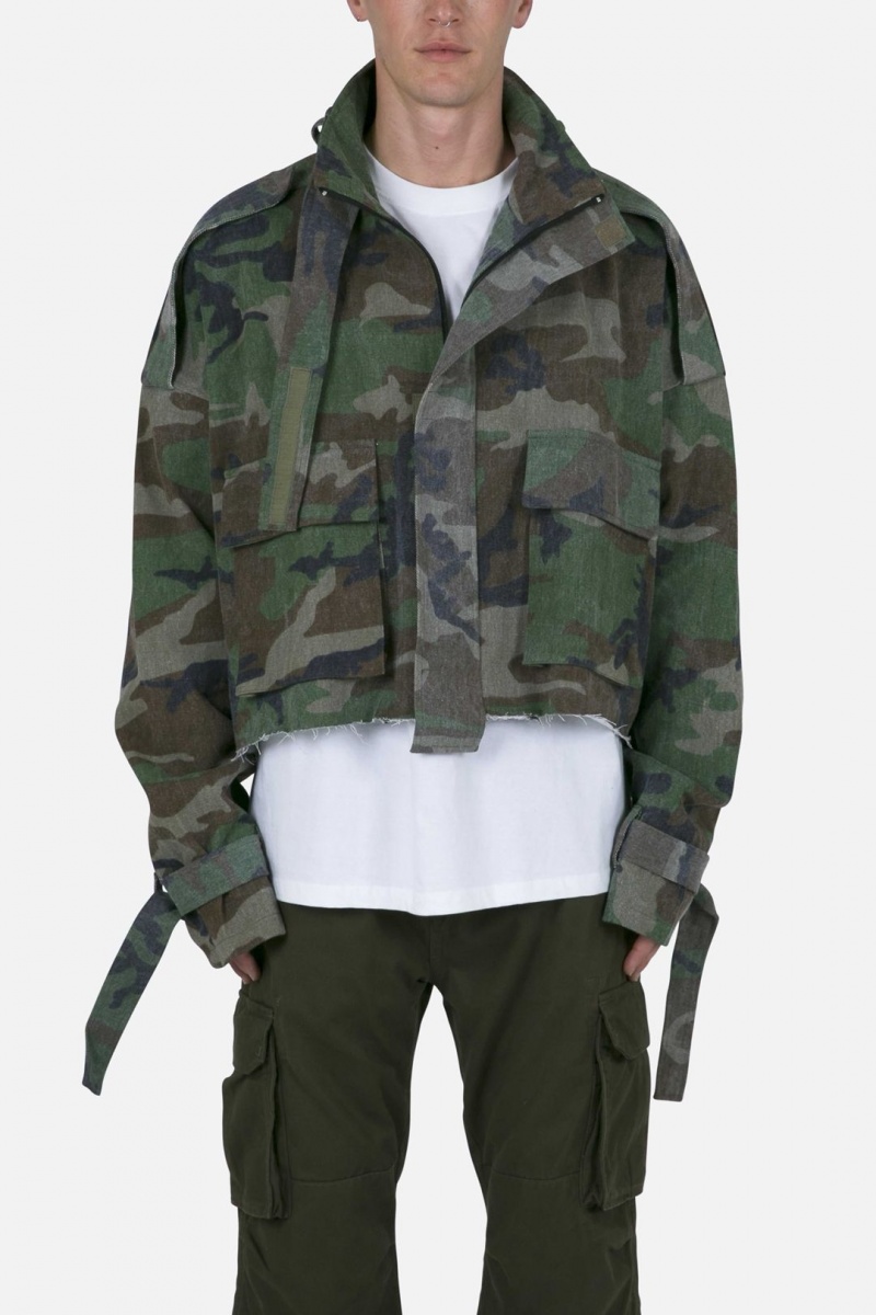 Mnml Cropped M65 Jacket Jackets Camo | BQ58-K5GG