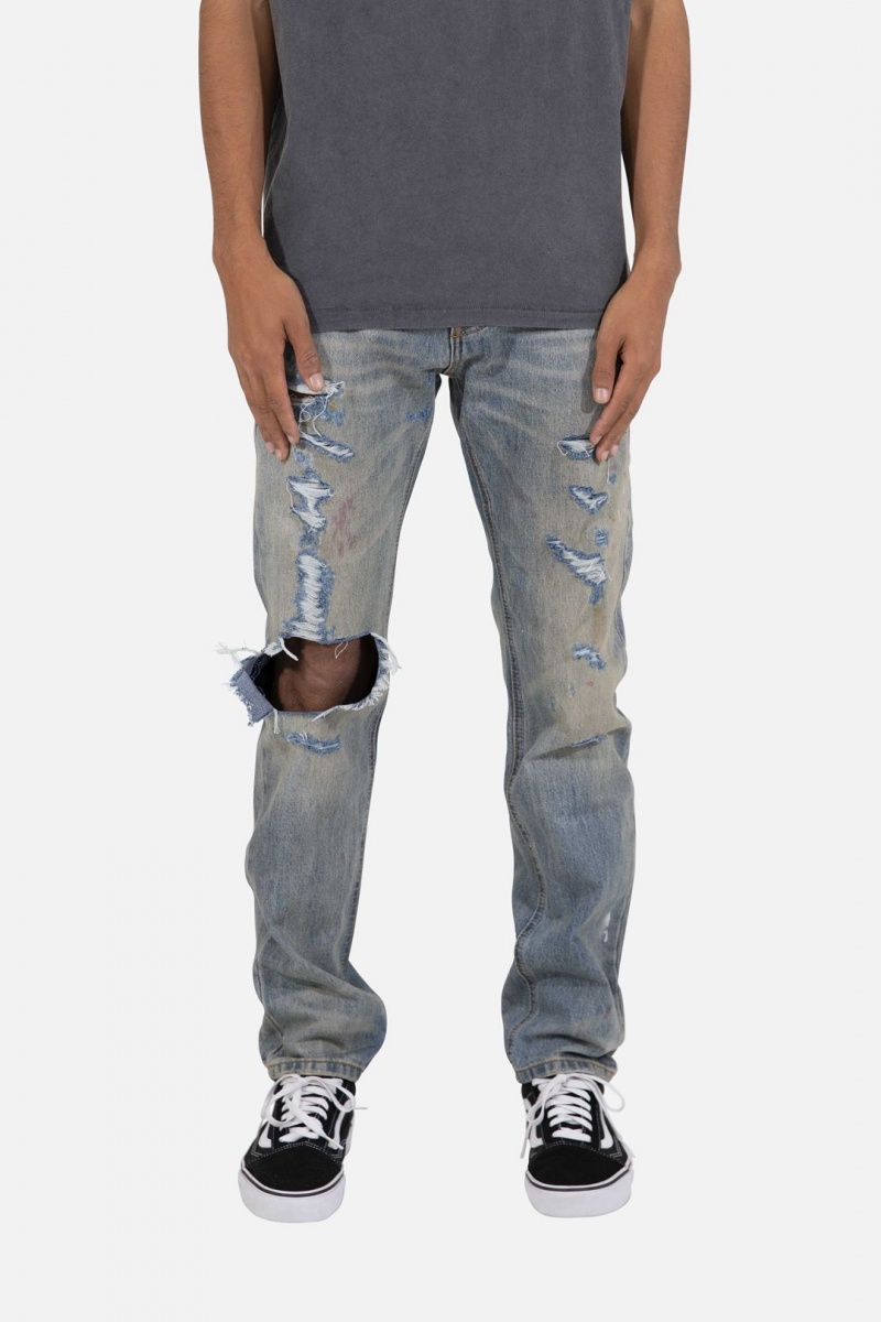 Mnml D401 Straight Denim Straight Denim Blue | LC75-B0GN