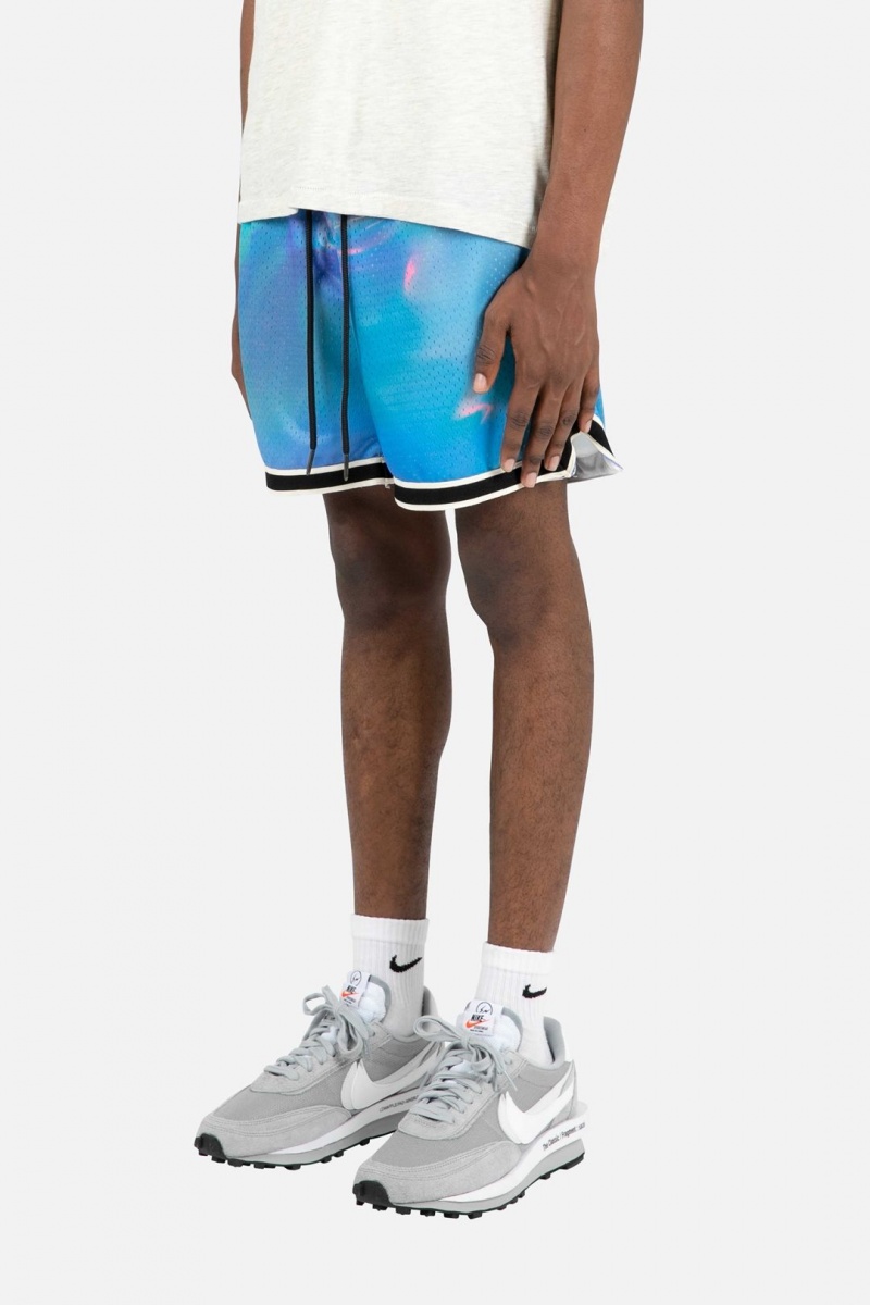 Mnml Digital Basketball Shorts Shorts Blue | UC25-T6HR