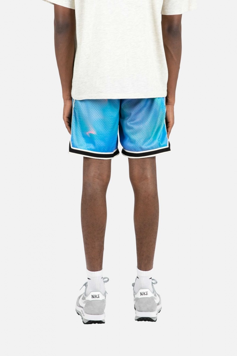 Mnml Digital Basketball Shorts Shorts Blue | UC25-T6HR