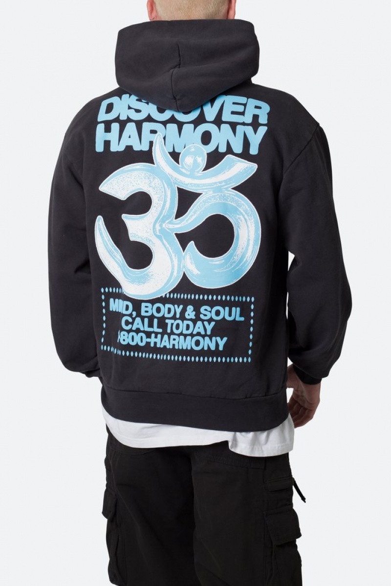 Mnml Discover Harmony Hoodie Hoodies Off Black | UK27-F6KD