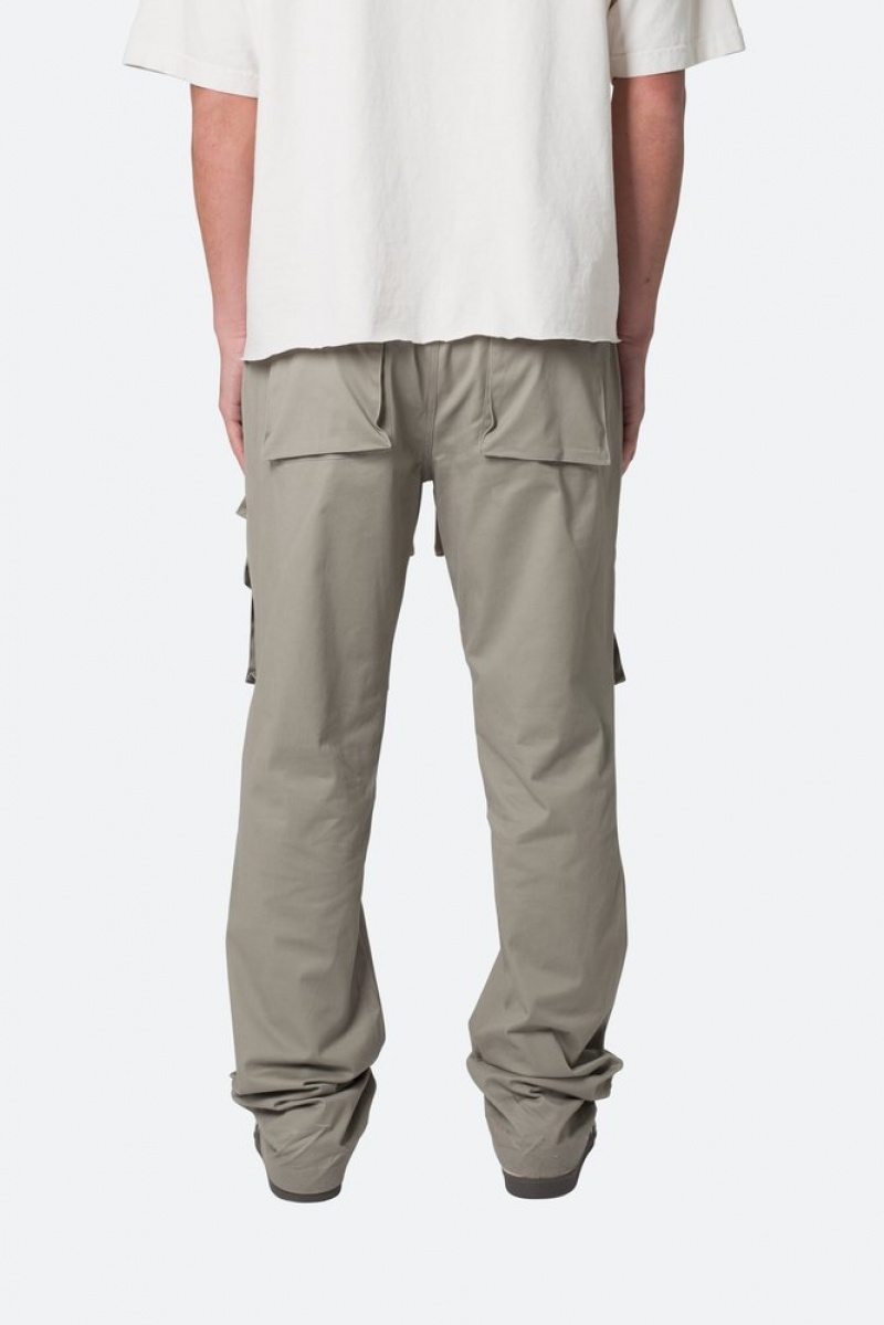 Mnml Drawstring Cargo Pants Cargos Grey | YU23-J4KA