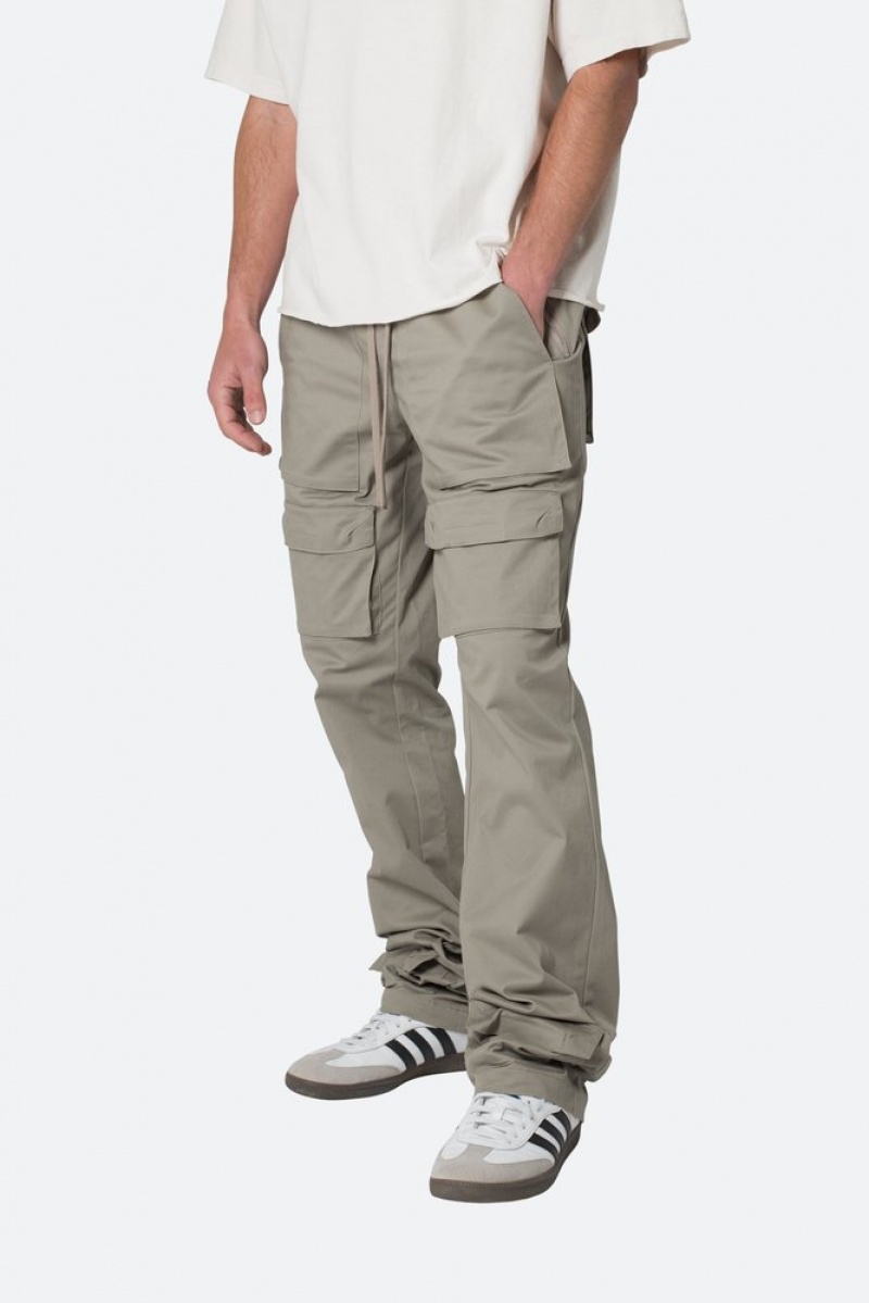 Mnml Drawstring Cargo Pants Cargos Grey | YU23-J4KA