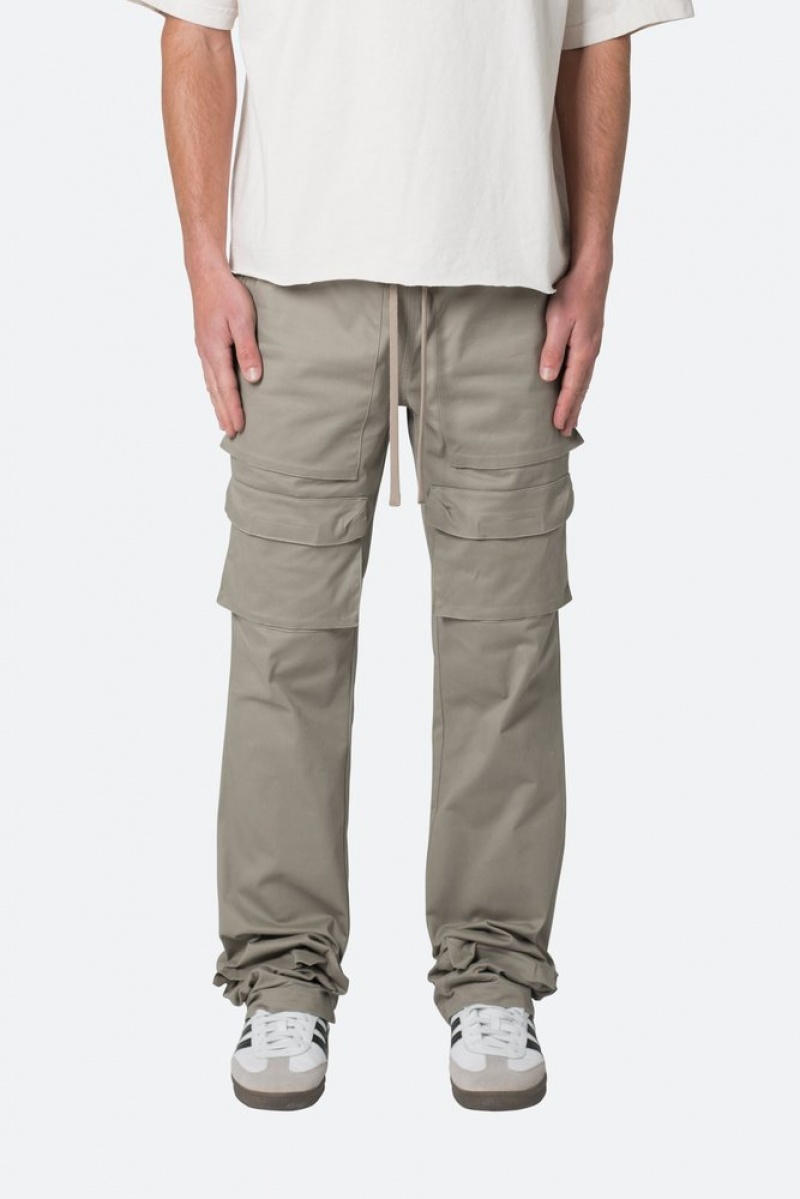 Mnml Drawstring Cargo Pants Cargos Grey | YU23-J4KA