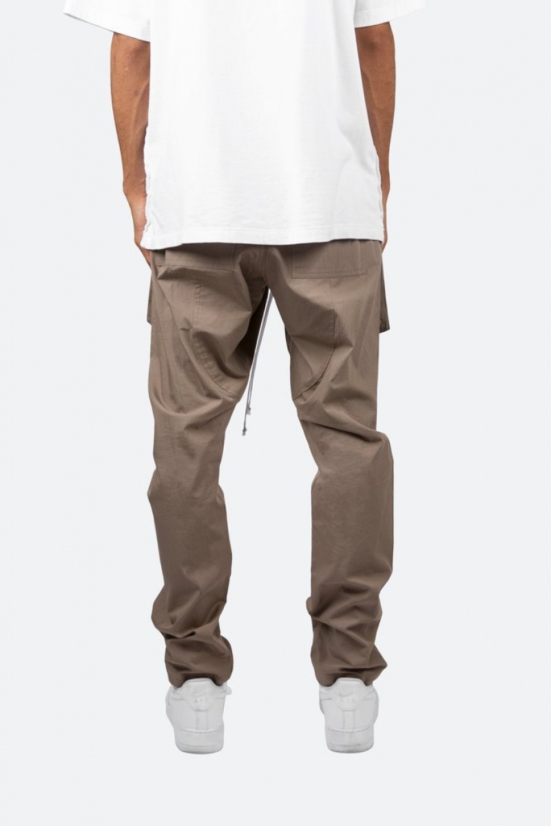 Mnml Drop Crotch Cargo Pants Cargos Stone | JZ49-B7JZ