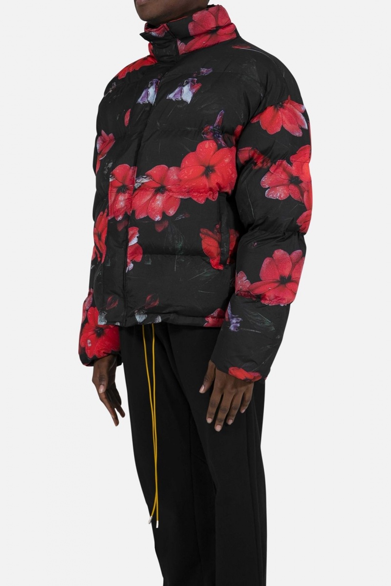 Mnml Floral Puffer Jacket Jackets Multi | CI40-O4YI