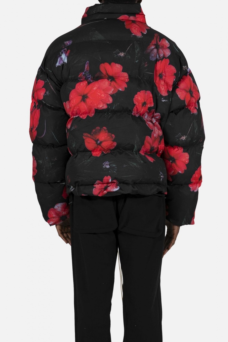 Mnml Floral Puffer Jacket Jackets Multi | CI40-O4YI