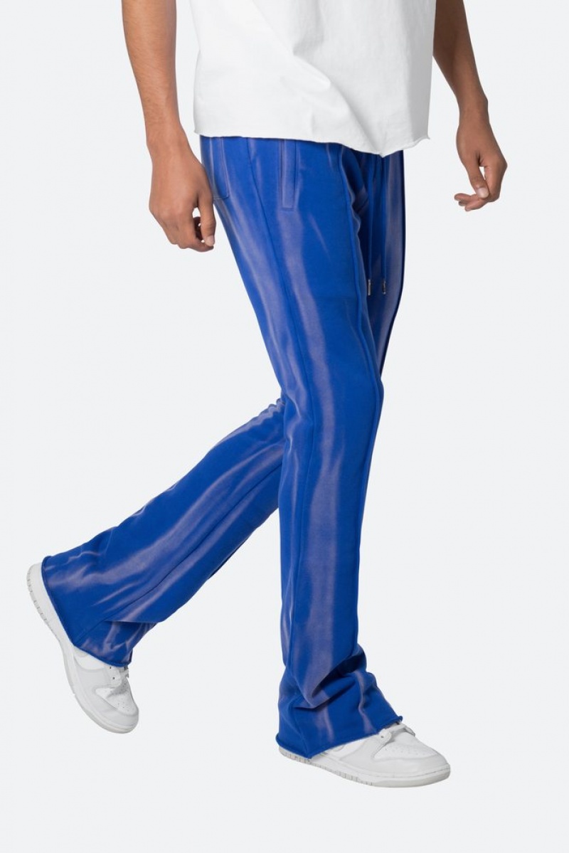 Mnml French Terry Flare Sweatpants Sweatpants Blue | NV72-V5XH