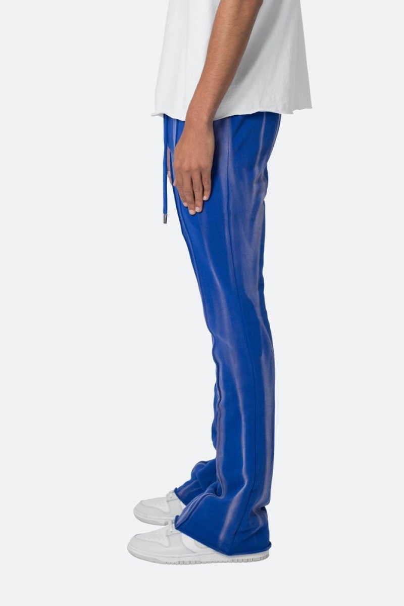 Mnml French Terry Flare Sweatpants Sweatpants Blue | NV72-V5XH