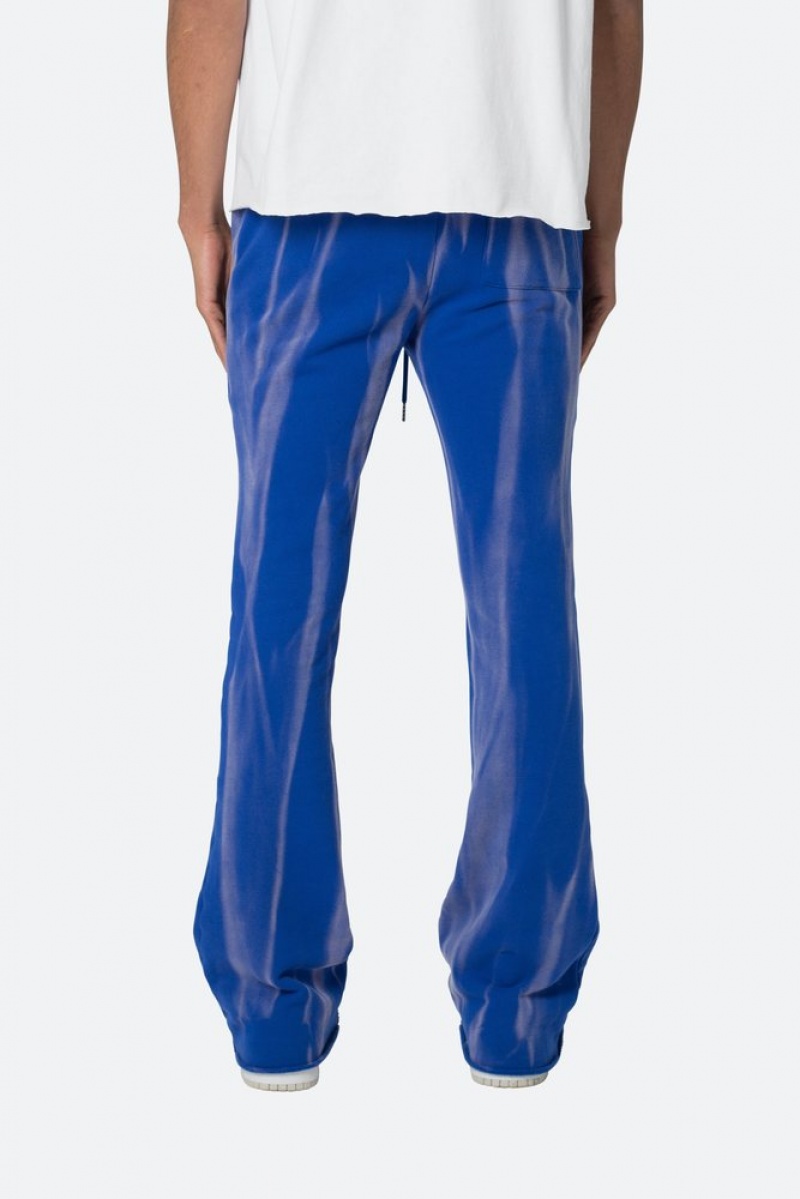 Mnml French Terry Flare Sweatpants Sweatpants Blue | NV72-V5XH