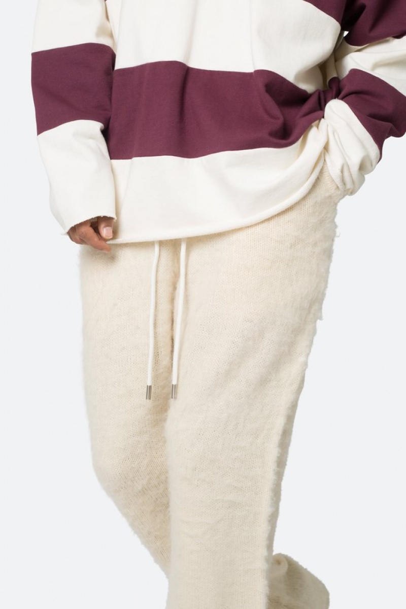 Mnml Fuzzy Sweatpants Sweatpants Off White | YS60-X8PR