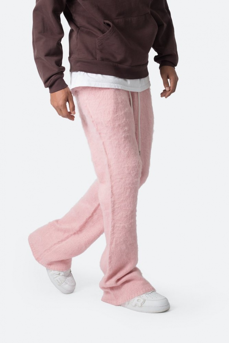 Mnml Fuzzy Sweatpants Sweatpants Pink | TW16-S2WX