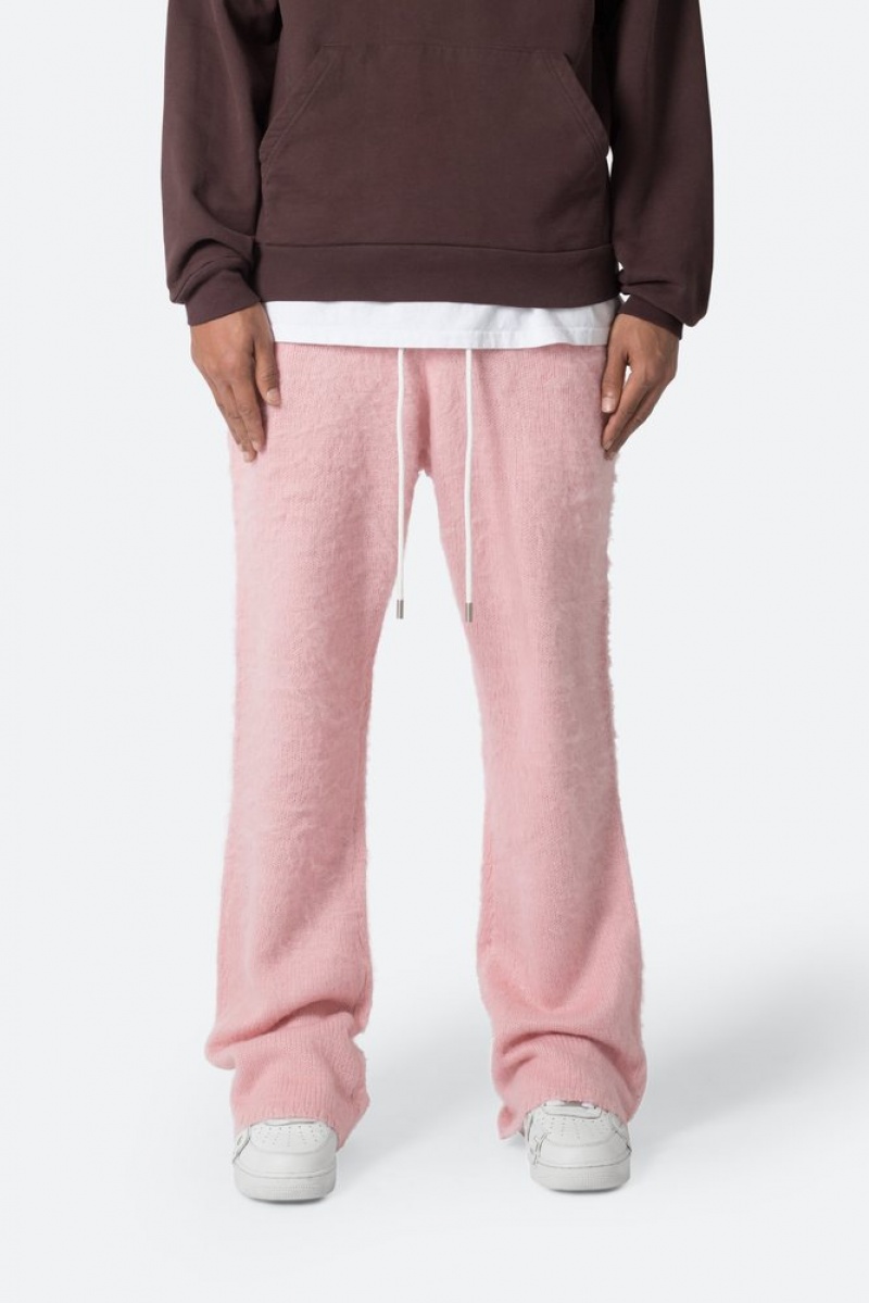 Mnml Fuzzy Sweatpants Sweatpants Pink | TW16-S2WX