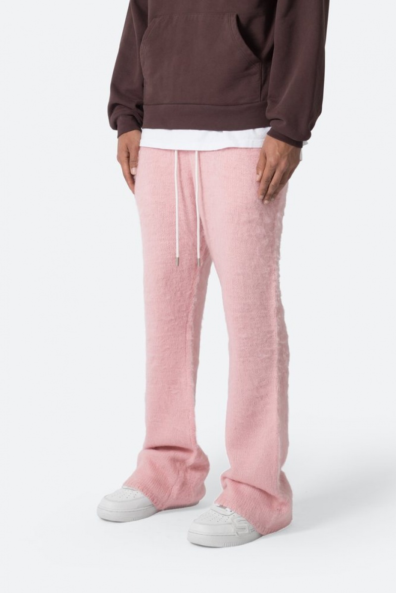 Mnml Fuzzy Sweatpants Sweatpants Pink | TW16-S2WX