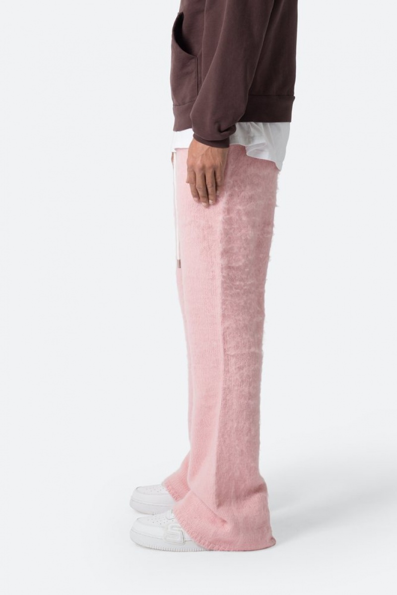 Mnml Fuzzy Sweatpants Sweatpants Pink | TW16-S2WX