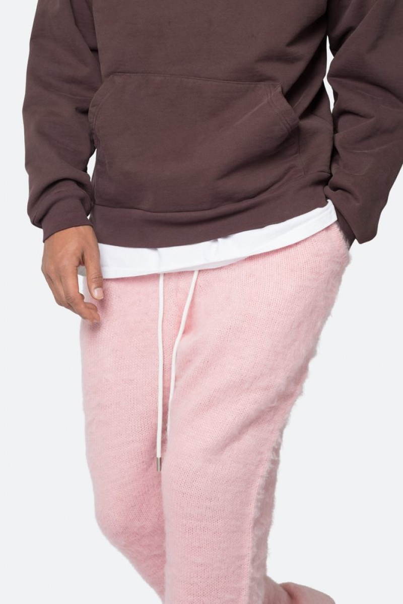 Mnml Fuzzy Sweatpants Sweatpants Pink | TW16-S2WX