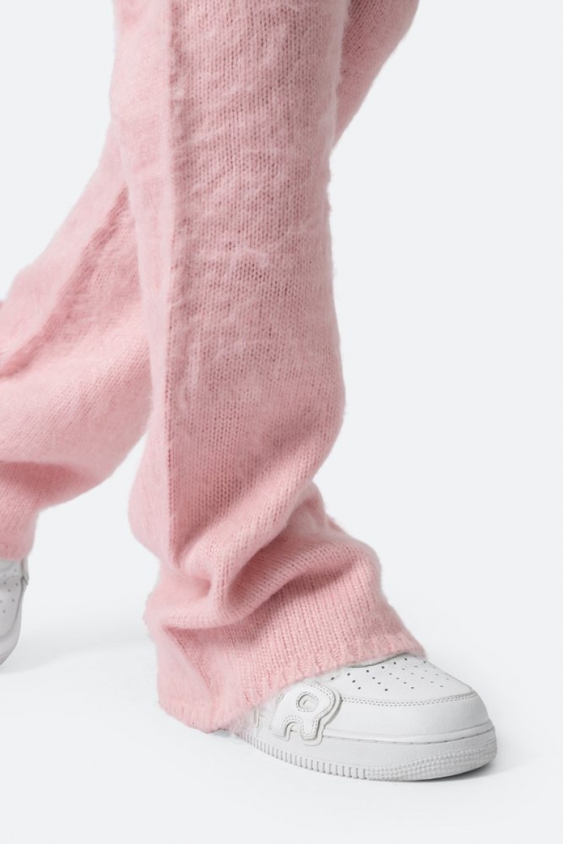 Mnml Fuzzy Sweatpants Sweatpants Pink | TW16-S2WX