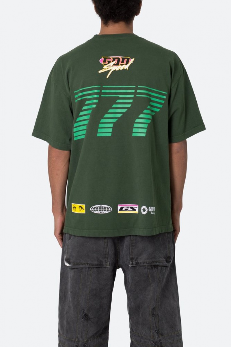 Mnml God Speed Tee Tees Green | WG46-R9LK