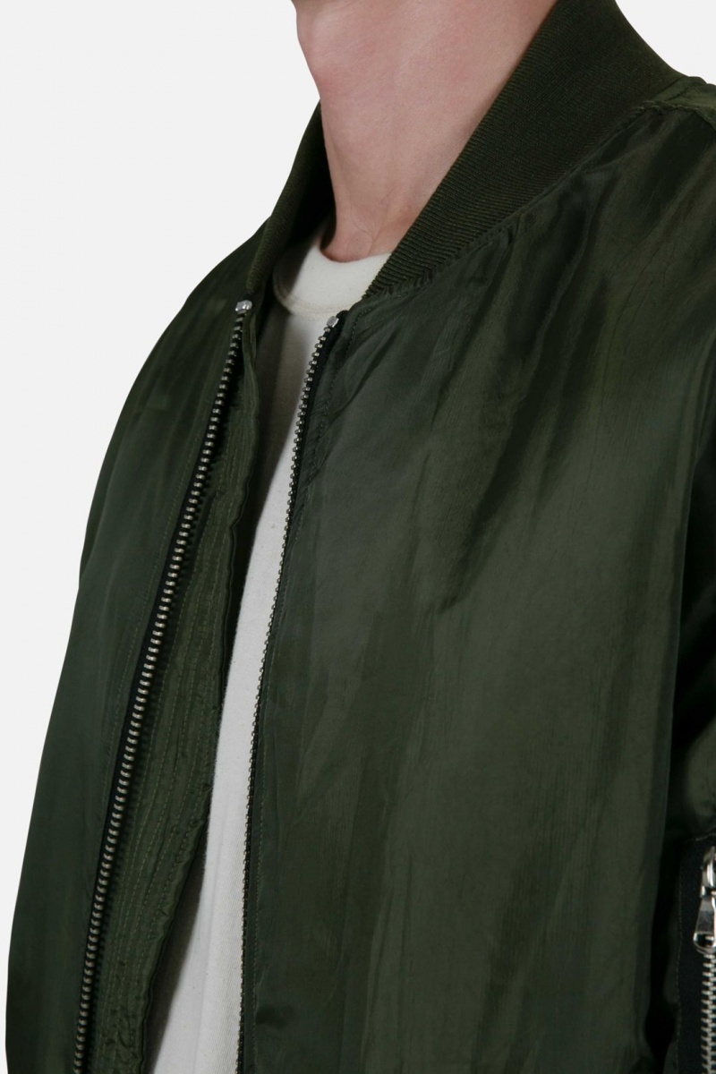 Mnml Lightweight Bomber Jacket Jackets Olive | KI89-M8DJ