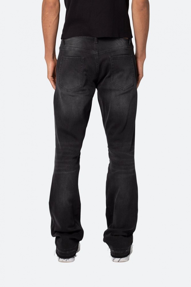 Mnml M524 Slim Stacked Denim Slim Denim Washed Black | QM94-C3PJ