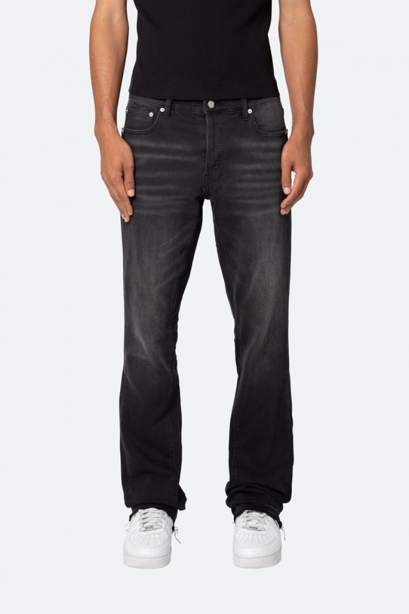 Mnml M524 Slim Stacked Denim Slim Denim Washed Black | QM94-C3PJ