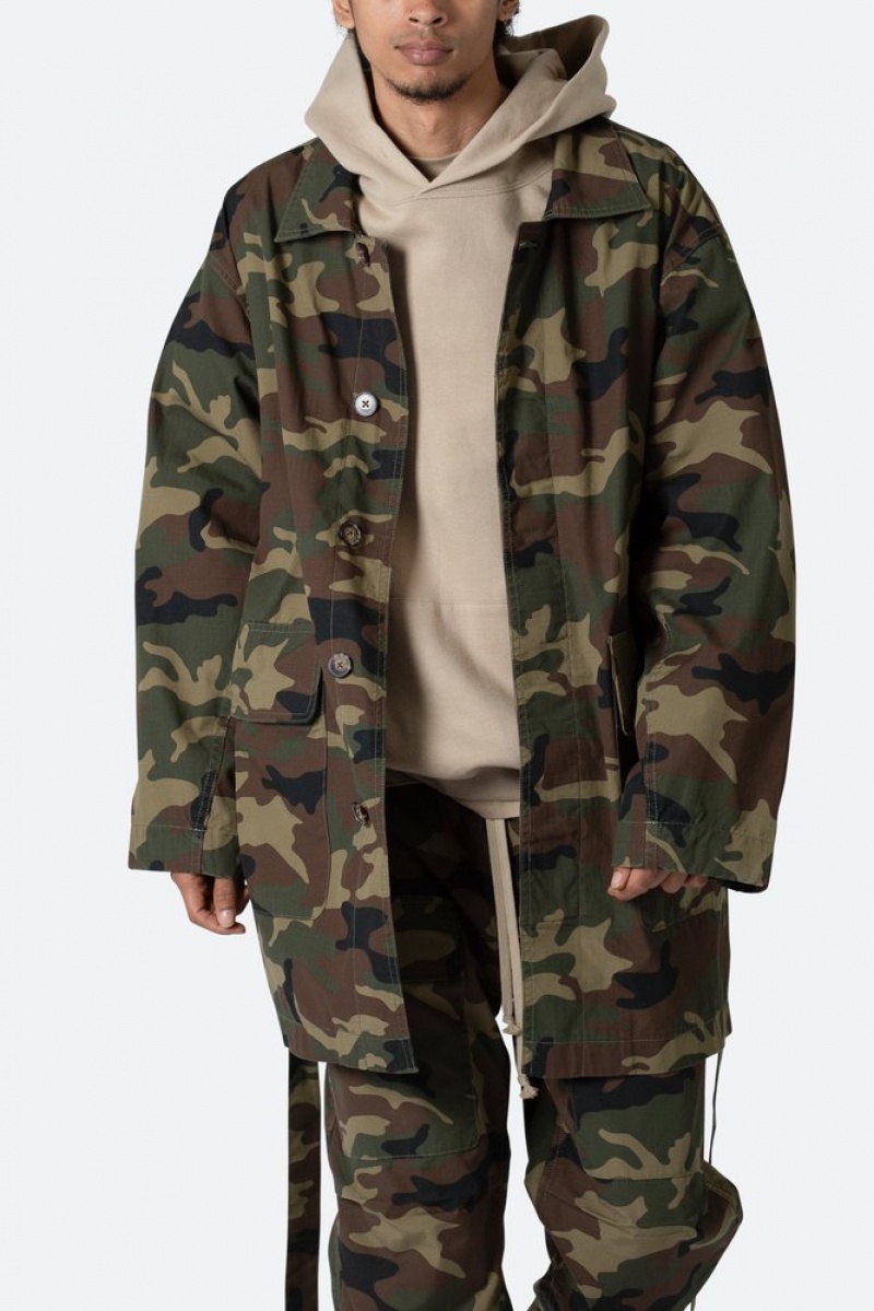 Mnml Military Waistcoat Jackets Camo | MF45-Q4GL